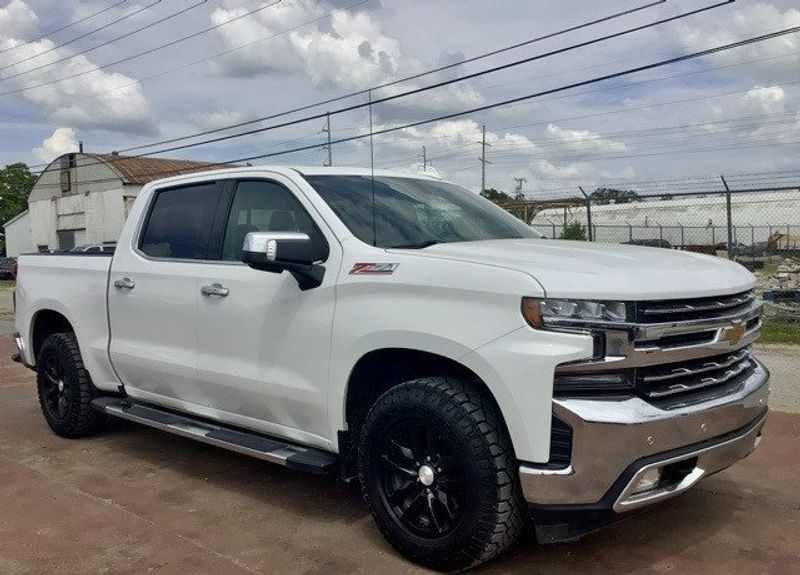 2022 Chevrolet Silverado 1500 LTD LTZ in a Summit White exterior color and Jet Blackinterior. Matthews Chrysler Dodge Jeep Ram 918-276-8729 cyclespecialties.com 