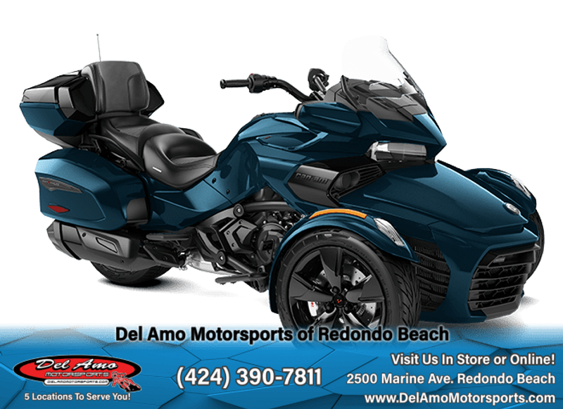 2023 Can-Am H8PF  in a PETROL METALLIC / DARK exterior color. Del Amo Motorsports of Redondo Beach (424) 304-1660 delamomotorsports.com 