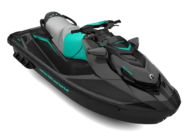 2025 SEA DOO GTR 230  in a Eclipse Black/Reef Blue exterior color. Powersports of Modesto (209) 524-2955 modestopowersports.com 