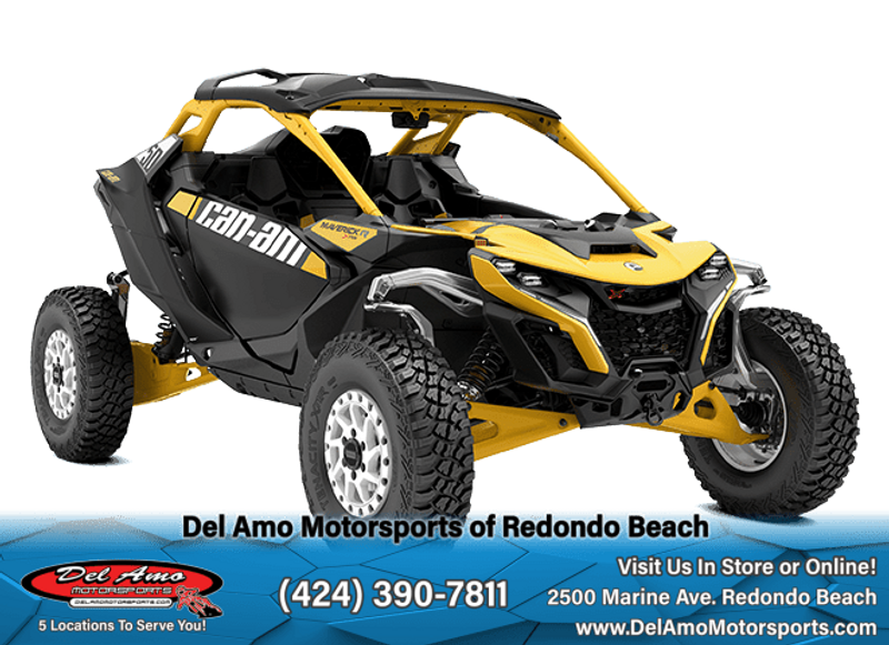 2024 Can-Am 7ARA  in a CARBON BLACK & NEO YELLOW exterior color. Del Amo Motorsports of Redondo Beach (424) 304-1660 delamomotorsports.com 