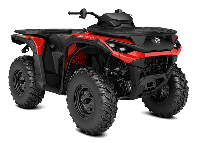 2025 CAN-AM OUTLANDER 850 LEGION RED  in a LEGION RED exterior color. Family PowerSports (877) 886-1997 familypowersports.com 