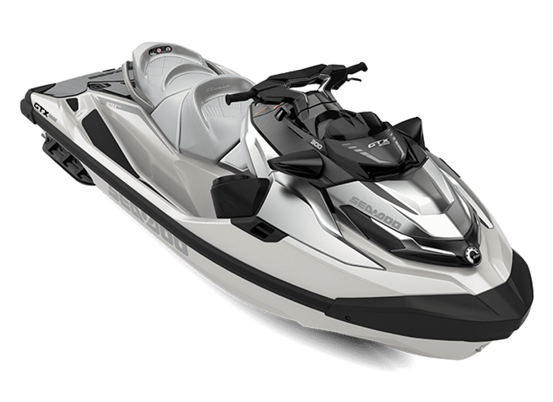 2024 SEADOO GTX LIMITED 300 WITH SOUND SYSTEM IDF WHITE PEARL Image 1