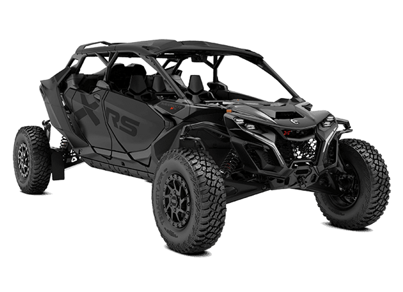 2025 Can-Am MAVERICK R MAX X RS 999T DCT TRIPLE BLACK Image 1