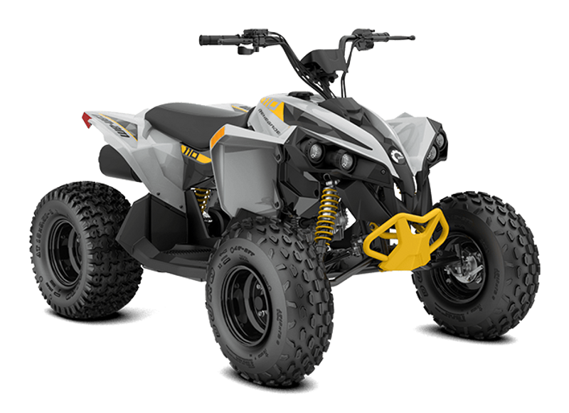 2024 CAN-AM RENEGADE 110 EFI CATALYST GRAY AND NEO YELLOWImage 14