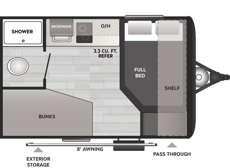 New 2026 KEYSTONE Springdale 1230BBImage 15