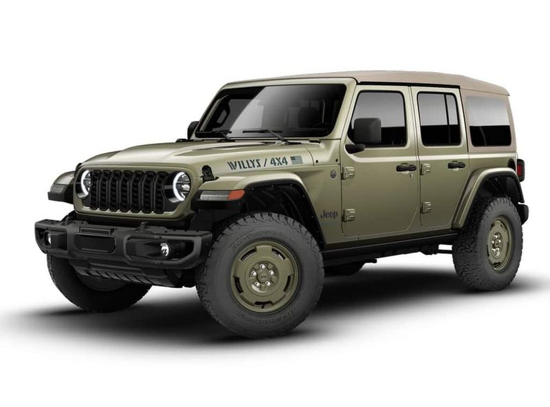 New 2026 Jeep Wrangler 4-door Willys 