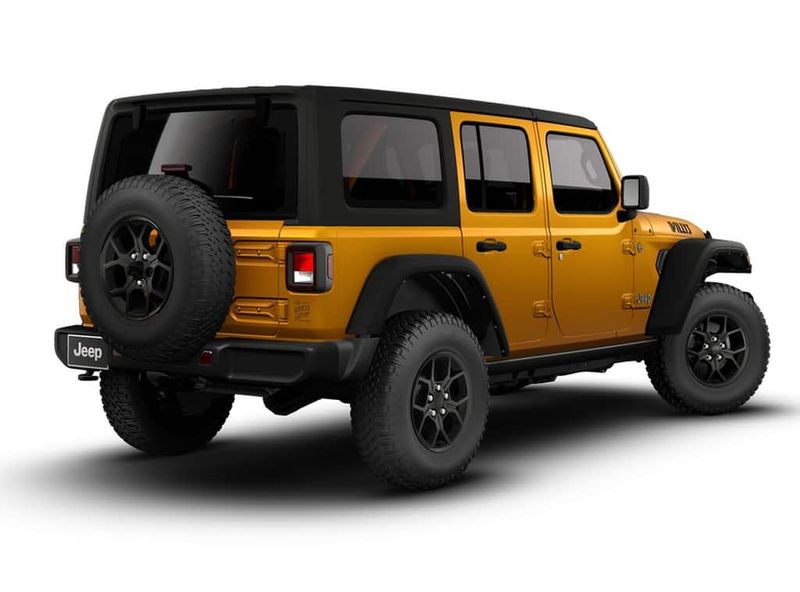 New 2026 Jeep Wrangler 4-door Willys