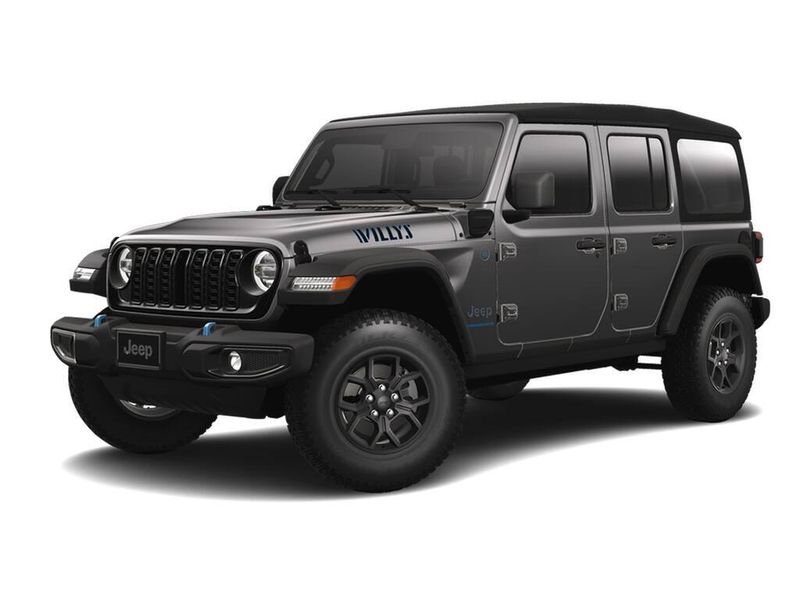 New 2024 Jeep Wrangler 4-door Willys 4xe