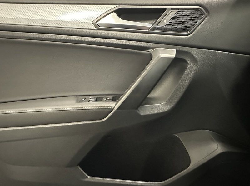 2023 Volkswagen Tiguan S w/3rd Row Seats in a Platinum Gray Metallic exterior color and Black heated seatsinterior. Schmelz Countryside Alfa Romeo (651) 867-3222 schmelzalfaromeo.com 