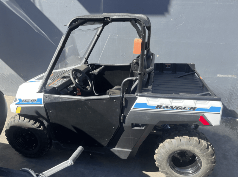 Used 2021 Polaris RANGER 150 EFI, WHITE /SKY BLUE (CA) Image 1