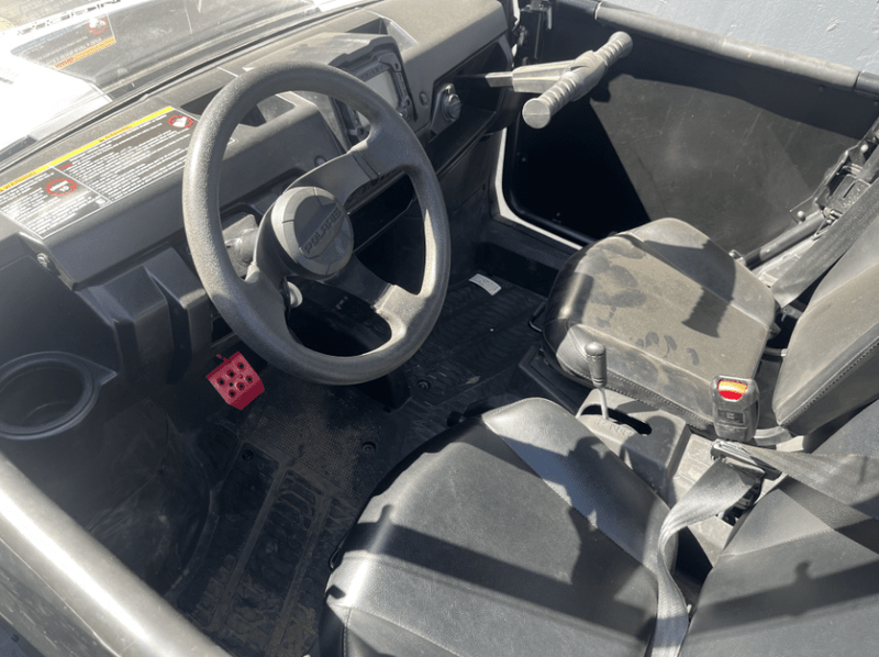 Used 2021 Polaris RANGER 150 EFI, WHITE /SKY BLUE (CA) Image 4