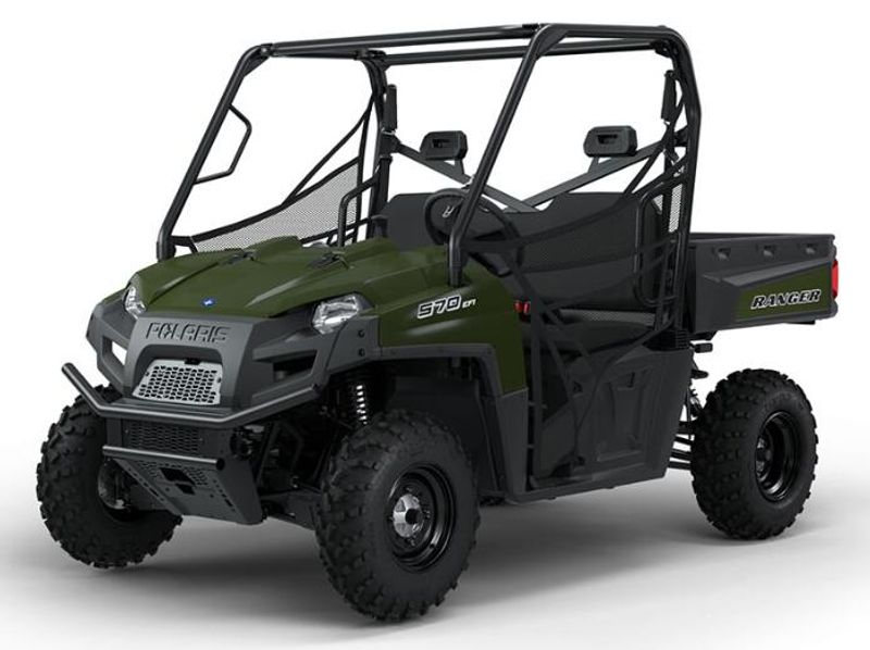 New 2025 Polaris RANGER 570 FULLSIZE SAGE GREEN Image 1