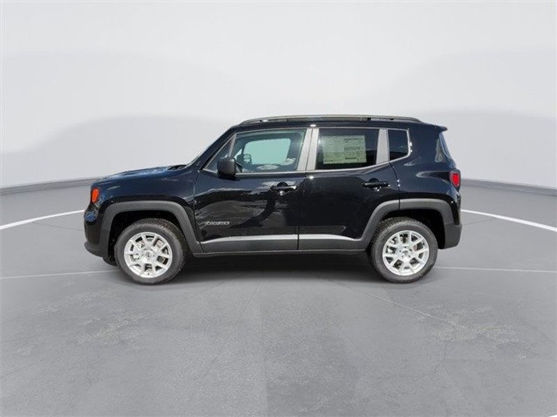 2023 Jeep Renegade Latitude 4x4 in a Black Clear Coat exterior color and Blackinterior. McPeek