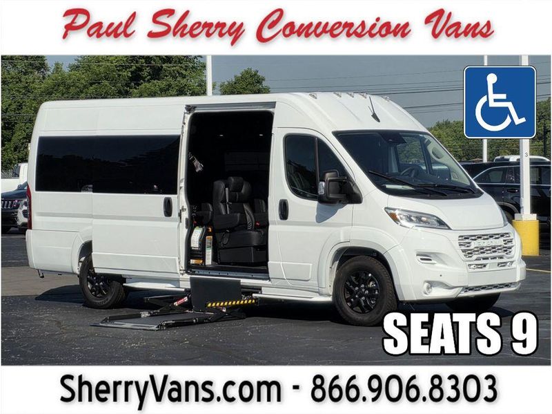 New 2026 RAM Promaster 3500 Slt+ Window Van High Roof 159' Wb Ext