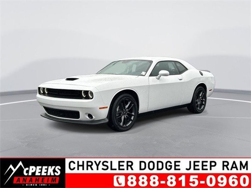 2023 Dodge Challenger Gt Awd in a White Knuckle exterior color and Blackinterior. McPeek