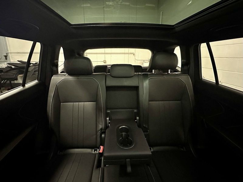 2023 Volkswagen Tiguan SE R-Line Black in a Platinum Gray Metallic exterior color and Black Heated Seatsinterior. Schmelz Countryside Alfa Romeo and Fiat (651) 968-0556 schmelzfiat.com 
