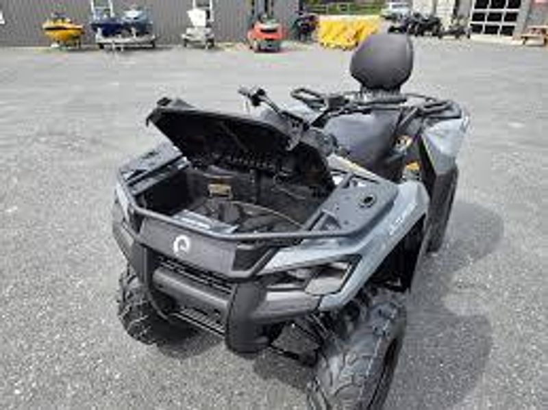 2025 Can-Am OUTLANDER MAX DPS 500 GRANITE GREY Image 2