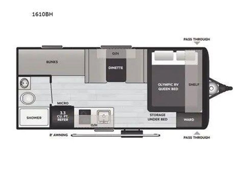 New 2026 KEYSTONE Springdale 1610BHImage 20