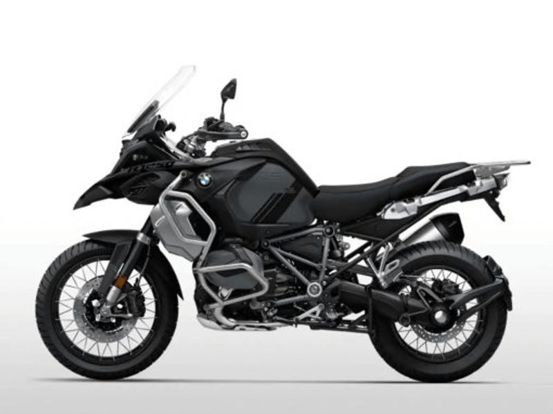 2022 BMW R 1250 GS Adventure in a Black Storm / Black / Agate Grey  exterior color. San Jose BMW Motorcycles 555-555-5555 sjbmw.com 