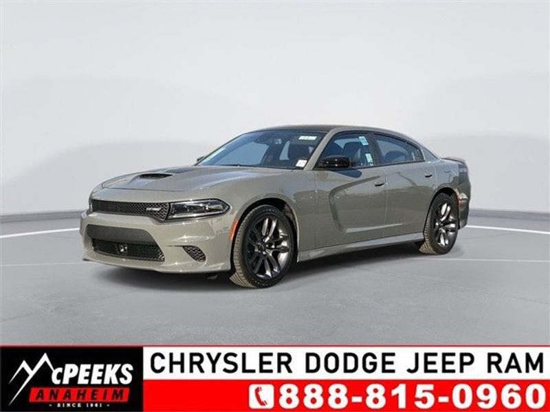 2023 Dodge Charger R/T in a Destroyer Gray exterior color and Blackinterior. McPeek