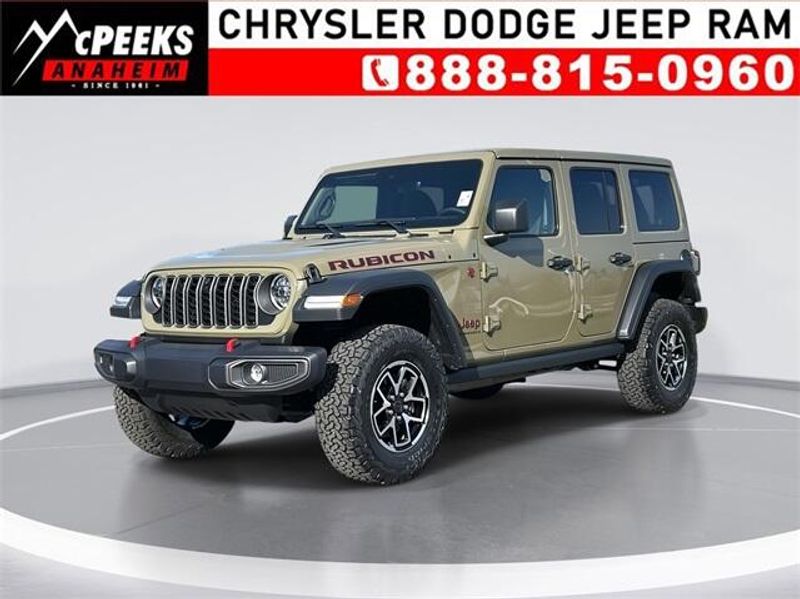 New 2025 Jeep Wrangler 4-door RubiconImage 1