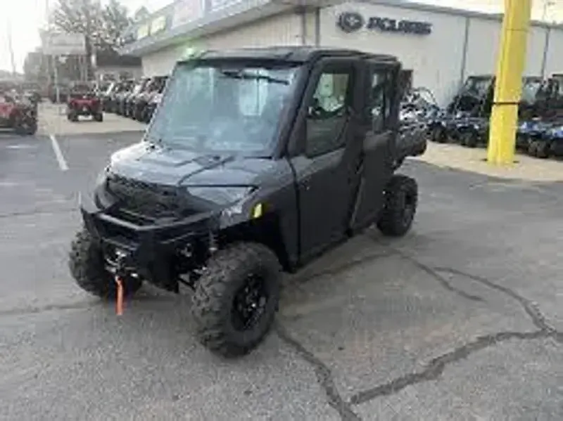 2025 Polaris RANGER CREW XP 1000 NORTHSTAR EDITION PREMIUM STEALTH GRAY Image 1