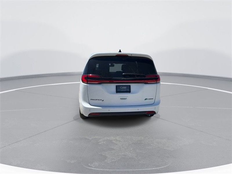 2024 Chrysler Pacifica Plug-in Hybrid S Appearance in a Bright White Clear Coat exterior color. McPeek