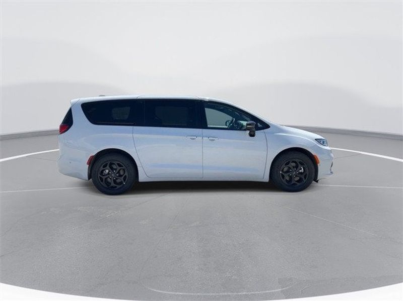 2024 Chrysler Pacifica Plug-in Hybrid S Appearance in a Bright White Clear Coat exterior color. McPeek