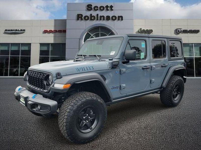 New 2024 Jeep Wrangler 4-door Willys 4xe