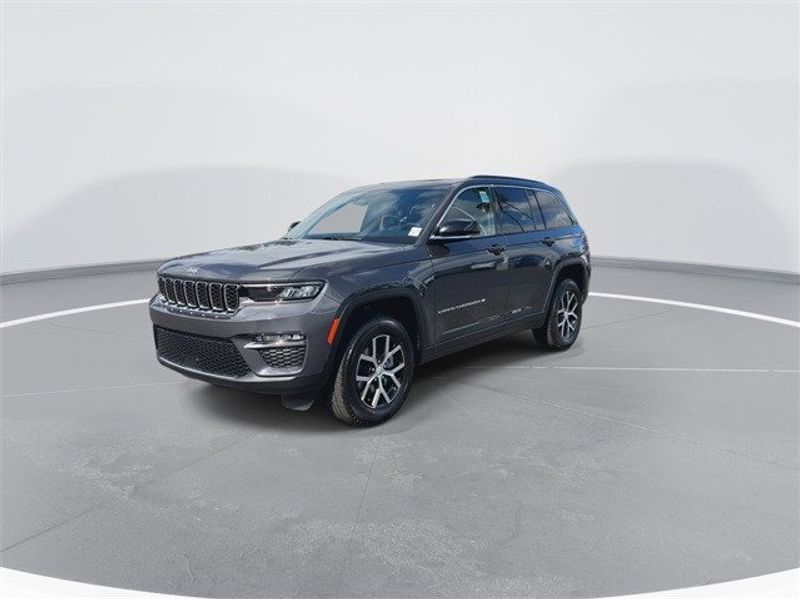 2024 Jeep Grand Cherokee Limited 4x4 in a Baltic Gray Metallic Clear Coat exterior color. McPeek