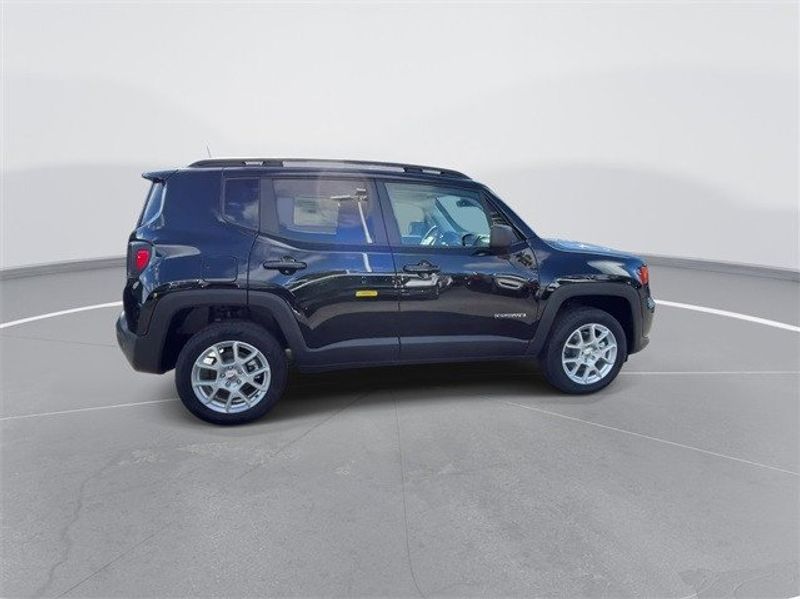 2023 Jeep Renegade Latitude 4x4 in a Black Clear Coat exterior color and Blackinterior. McPeek