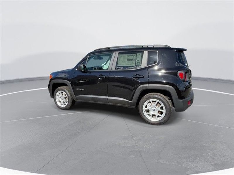 2023 Jeep Renegade Latitude 4x4 in a Black Clear Coat exterior color and Blackinterior. McPeek