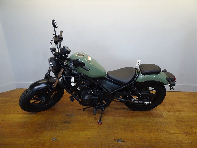 2022 Honda Rebel 500 in a Green exterior color. Parkway Cycle (617)-544-3810 parkwaycycle.com 