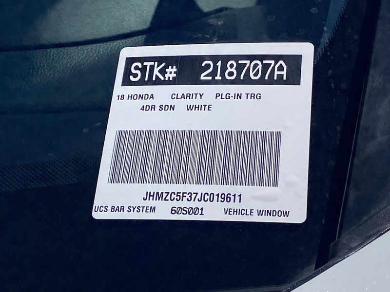 Used 2018 Honda Clarity Plug-In Hybrid TouringImage 31