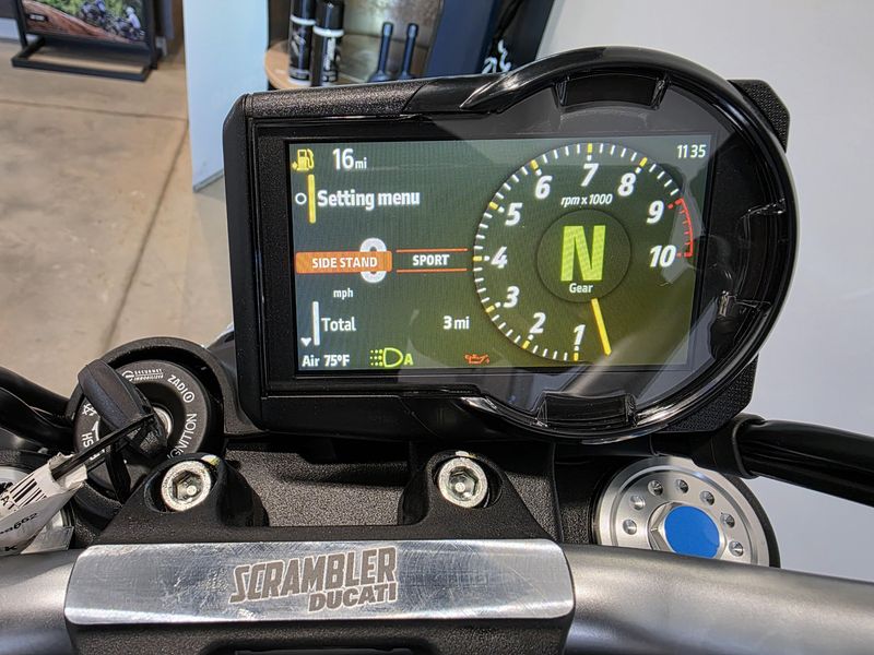 New 2025 Ducati Scrambler Icon Dark 