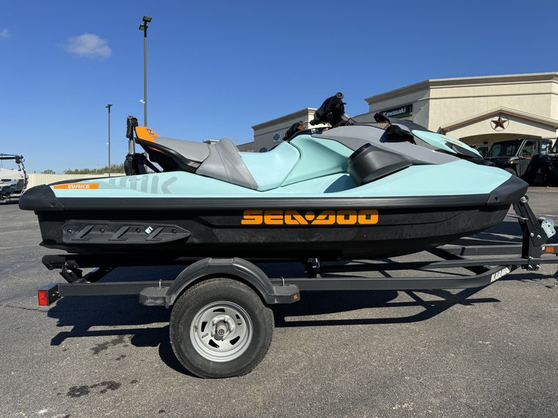 2023 SEADOO PWC WAKE 170 AUD GN IBR IDF 23  in a GREEN exterior color. Family PowerSports (877) 886-1997 familypowersports.com 