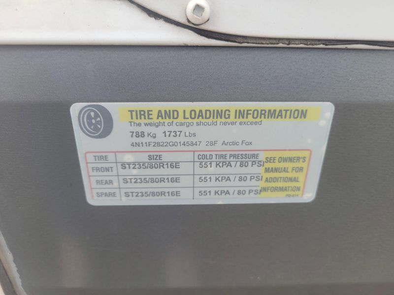 Used 2016 NORTHWOOD MFG ARCTIC FOX 28F Image 25