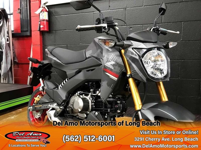 2024 Kawasaki BR125JRFAL-GY2  in a CYPHER CAMO GRAY (MATTE)/METALLIC MATTE CARBON GRAY exterior color. Del Amo Motorsports of Long Beach (562) 362-3160 delamomotorsports.com 