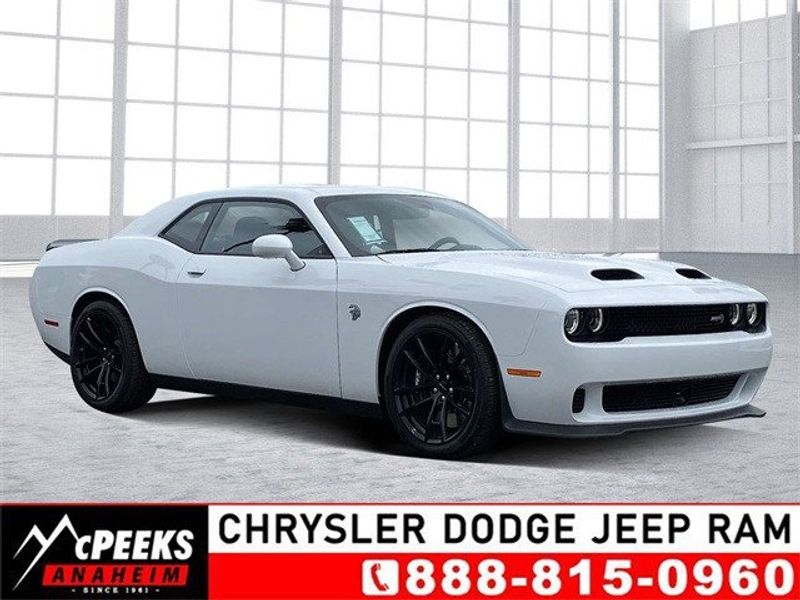 2023 Dodge Challenger Srt Hellcat Jailbreak in a White Knuckle exterior color and Blackinterior. McPeek