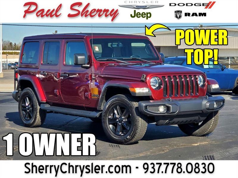 Used 2022 Jeep Wrangler Unlimited Sahara Altitude