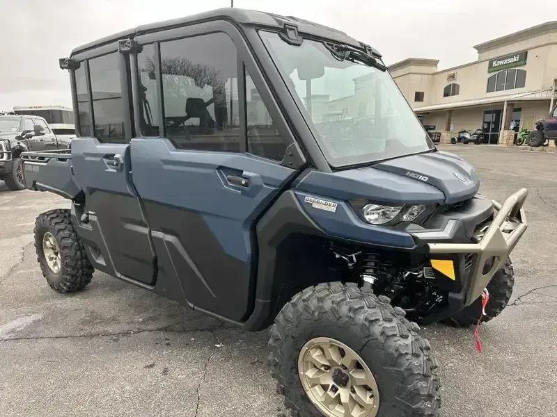 2025 Can-Am DEFENDER MAX LIMITED CAB HD10 DUSTY NAVYImage 4