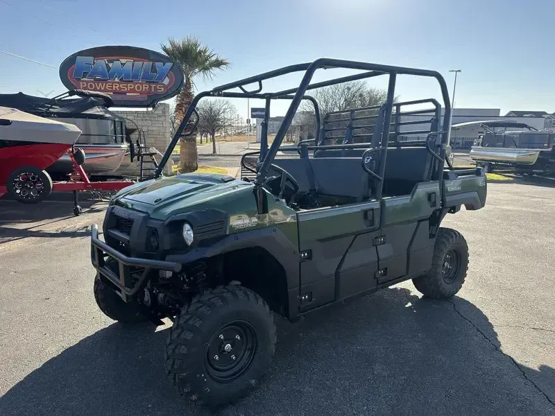 New 2025 Kawasaki MULE PROFXT 820 EPS TIMBERLINE GREEN Image 4