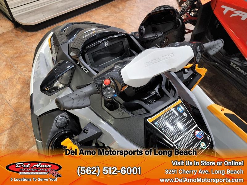 2024 Sea-Doo 19RG  in a SHARK GREY / ORANGE CRUSH exterior color. Del Amo Motorsports of Long Beach (562) 362-3160 delamomotorsports.com 