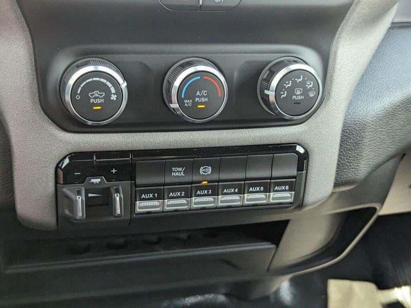 2023 RAM 5500 Chassis Tradesman in a Bright White Clear Coat exterior color and Diesel Gray/Blackinterior. Johnson Dodge 601-693-6343 pixelmotiondemo.com 