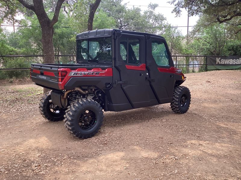 2025 Polaris RANGER CREW XP 1000 PREMIUM  SUNSET REDImage 8