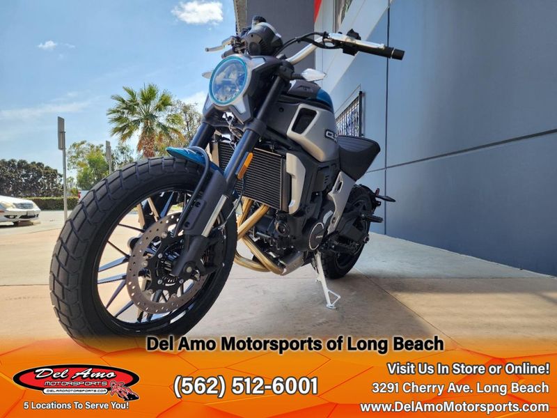 2023 CFMOTO CF700-2US  in a ZEPHYR BLUE exterior color. Del Amo Motorsports of Long Beach (562) 362-3160 delamomotorsports.com 