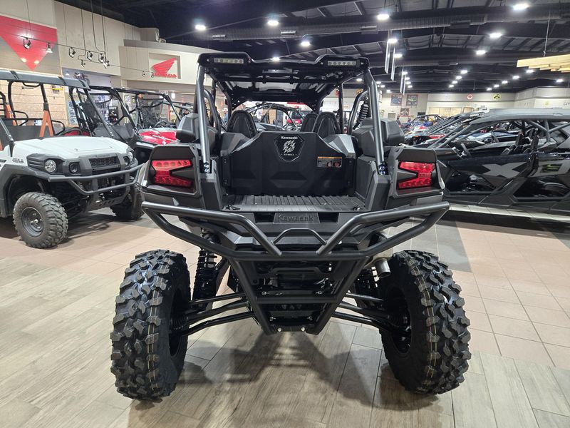 2025 Kawasaki TERYX KRX4 1000 BLACKOUT EDITION MATTE SPARK BLACK Image 9