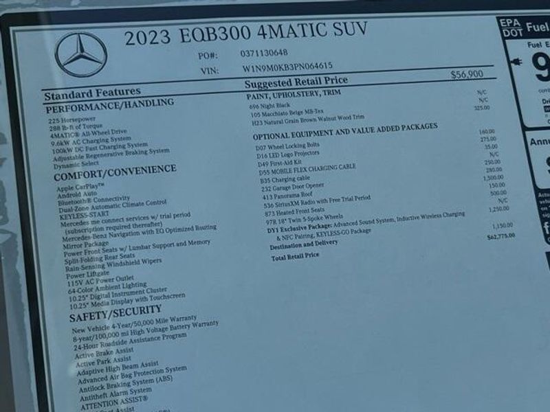 2023 Mercedes-Benz EQB 300Image 26