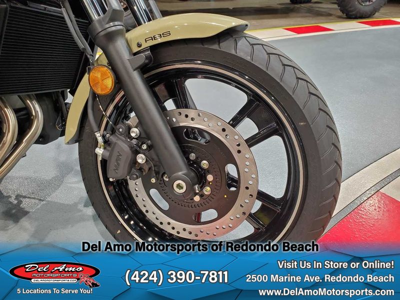 2024 Kawasaki EN650DRFAL-GN2  in a PEARL SAND KHAKI/EBONY exterior color. Del Amo Motorsports of Redondo Beach (424) 304-1660 delamomotorsports.com 