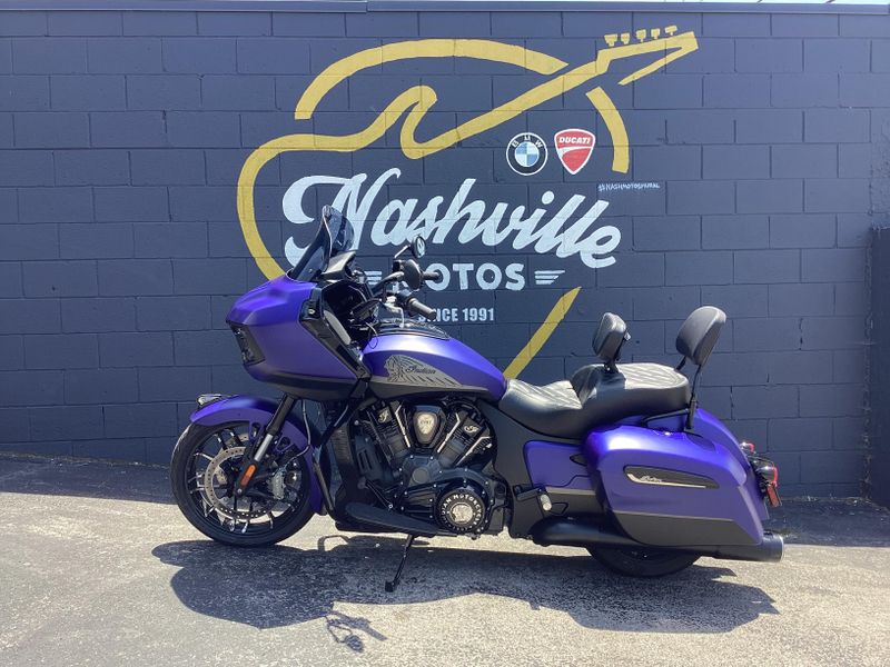 Used 2024 Indian Motorcycle CHALLENGER DARK HORSE SPIRIT BLU SMK 49ST 
